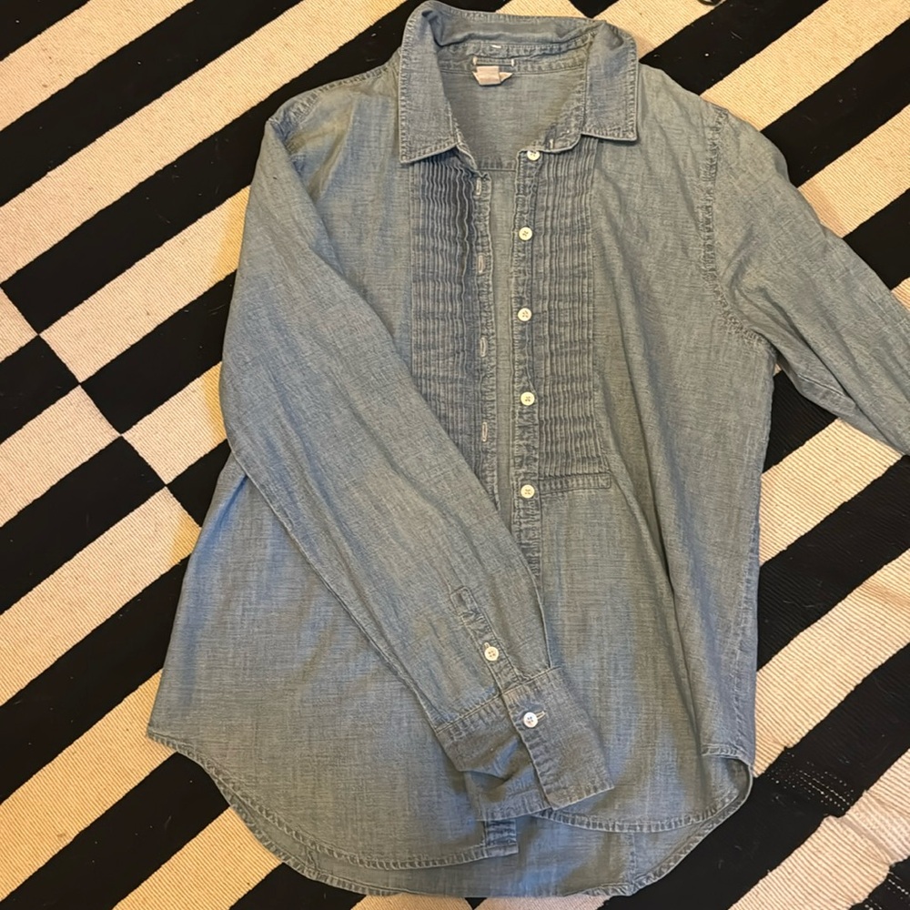 Jcrew denim button down